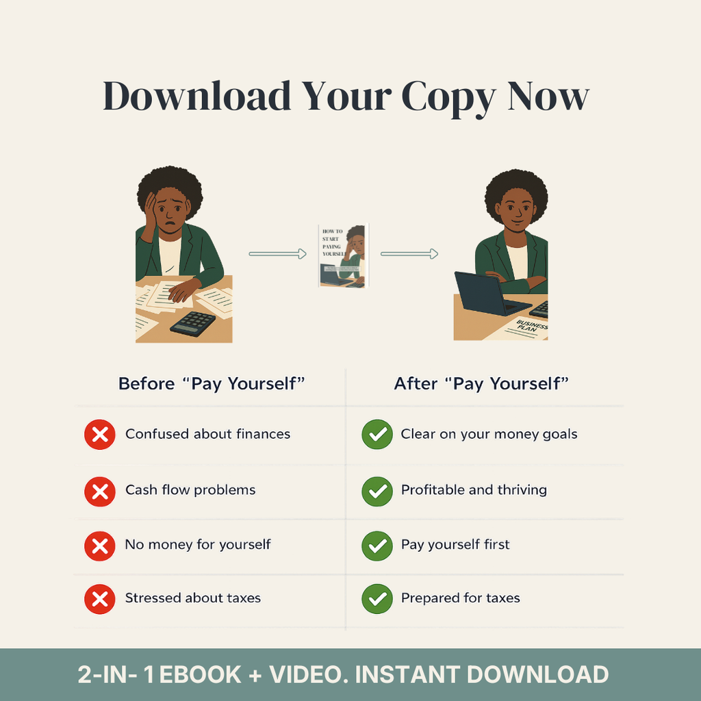 How to Pay Yourself: 4-Bucket System + Practical Video